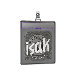 Sticker Slab | isak (Foil) | Austin 2025