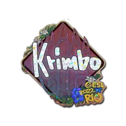 Sticker | Krimbo (Glitter) | Rio 2022