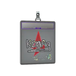 Sticker Slab | k0nfig (Glitter) | Antwerp 2022
