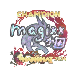 Sticker | magixx (Holo, Champion) | Shanghai 2024