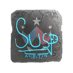 Sticker | susp (Foil) | Austin 2025