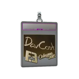 Sticker Slab | DavCost (Gold) | Cologne 2015