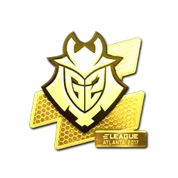 Sticker | G2 Esports (Gold) | Atlanta 2017