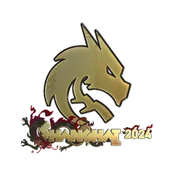 Sticker | Team Spirit (Gold) | Shanghai 2024