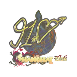 Sticker | 910 (Holo) | Shanghai 2024