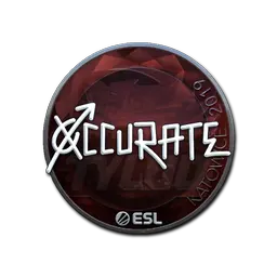 Sticker | xccurate (Foil) | Katowice 2019