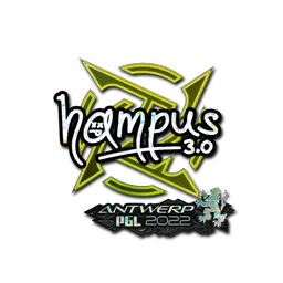 Sticker | hampus (Glitter) | Antwerp 2022