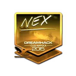 Sticker | nex (Gold) | Cluj-Napoca 2015