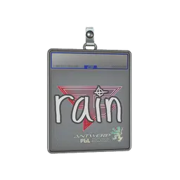 Sticker Slab | rain | Antwerp 2022
