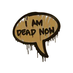 Sealed Graffiti | Dead Now (Desert Amber)