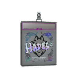 Sticker Slab | hades (Holo) | Austin 2025