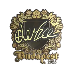 Sticker | device (Gold) | Budapest 2025