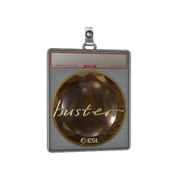 Sticker Slab | buster (Gold) | Katowice 2019