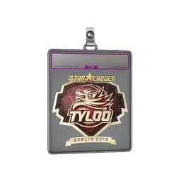 Sticker Slab | Tyloo (Gold) | Berlin 2019