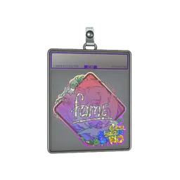 Sticker Slab | fame (Glitter) | Rio 2022