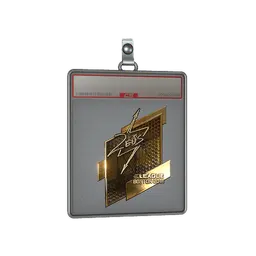 Sticker Slab | Zeus (Gold) | Boston 2018