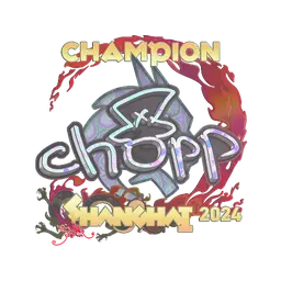 Sticker | chopper (Holo, Champion) | Shanghai 2024