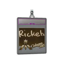 Sticker Slab | Rickeh (Gold) | Cologne 2015
