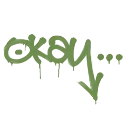 Sealed Graffiti | Okay (Battle Green)