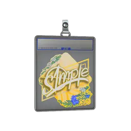 Sticker Slab | s1mple | Rio 2022