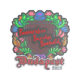 Sticker | Bart4k (Embroidered) | Budapest 2025