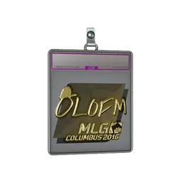 Sticker Slab | olofmeister (Gold) | MLG Columbus 2016