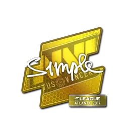 Sticker | s1mple | Atlanta 2017
