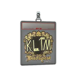 Sticker Slab | kl1m (Gold) | Budapest 2025