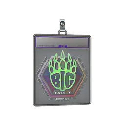 Sticker Slab | BIG (Holo) | London 2018