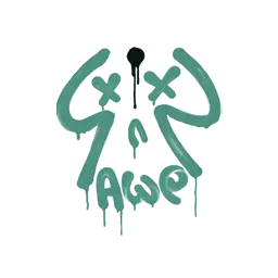 Sealed Graffiti | Recoil AWP (Frog Green)