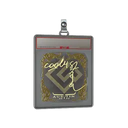 Sticker Slab | cool4st (Gold) | Austin 2025