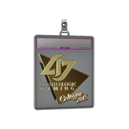 Sticker Slab | Counter Logic Gaming (Gold) | Cologne 2015