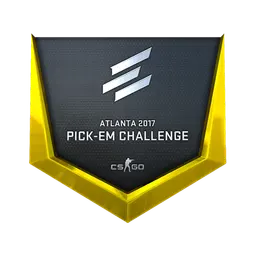 Gold Atlanta 2017 Pick'Em Trophy