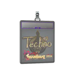 Sticker Slab | Techno4K (Glitter) | Shanghai 2024