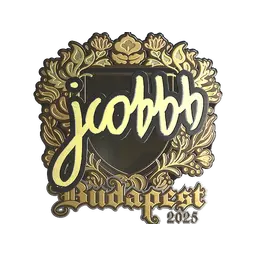 Sticker | jcobbb (Gold) | Budapest 2025