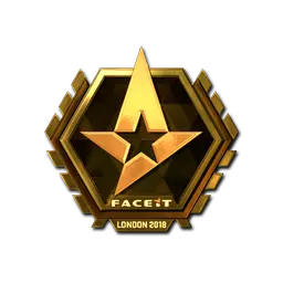 Sticker | Astralis (Gold) | London 2018