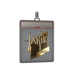 Sticker Slab | tarik (Gold) | Boston 2018