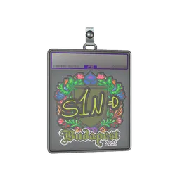 Sticker Slab | s1n (Embroidered) | Budapest 2025