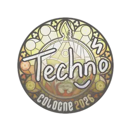Sticker | Techno4K | Cologne 2026
