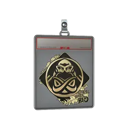 Sticker Slab | ENCE (Gold) | Rio 2022