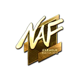 Sticker | NAF (Gold) | Boston 2018