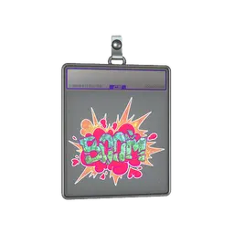 Sticker Slab | Go Boom (Glitter)