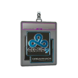 Sticker Slab | Cloud9 (Foil) | DreamHack 2014