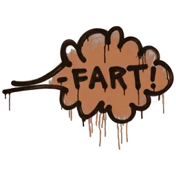 Sealed Graffiti | Fart (Tiger Orange)