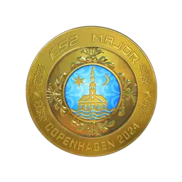 Copenhagen 2024 Gold Coin
