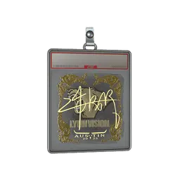 Sticker Slab | z4KR (Gold) | Austin 2025
