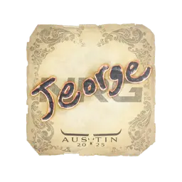 Sticker | jeorge | Austin 2025