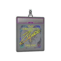 Sticker Slab | ZywOo (Holo, Champion) | Austin 2025