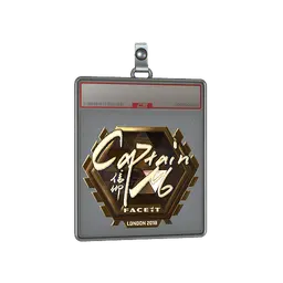 Sticker Slab | captainMo (Gold) | London 2018