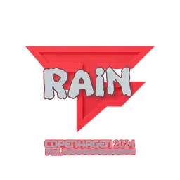 Sticker | rain | Copenhagen 2024